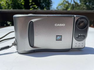 Vintage Casio Qv - 10b Digital Camera - First Digital Camera With A Lcd Screen