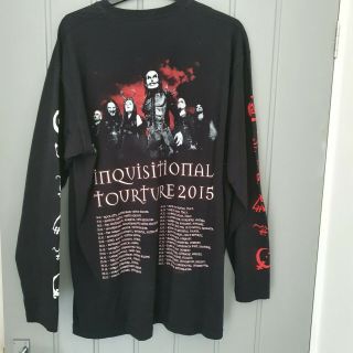 Cradle Of Filth Tour Shirt - Long sleeve Size L - Hammer of the Witches 2