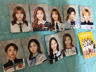 Twice Kpop Girl Group 트와이스 School Looks Photocard Photo Card Ver 2