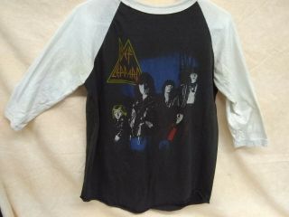 Vintage Def Leppard Concert Shirt.  Attic Find