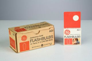 Ge Ag1 Flashbulbs