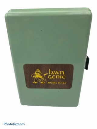 Vintage Lawn Genie R406 Lawn Sprinkler Control 6 Zone Timer Control