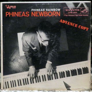 Phineas Newborn Jr Jazz Piano Signed Autographed Lp Ex - /nm -