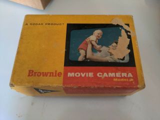 Vintage Kodak Brownie 8mm Movie Camera Model 2 No.  78