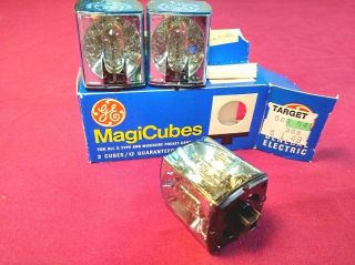 Vintage General Electric Ge Magicubes Magic Cubes 3 Pack - 12 Flashes