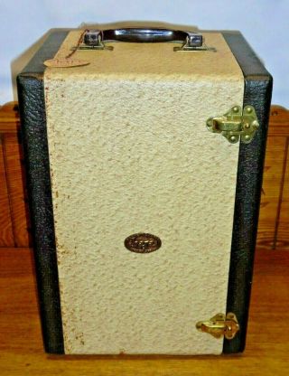 Vintage Barnett & Jaffe Baja Slide Storage Box / Case