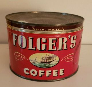 Vintage 1946 Folger 