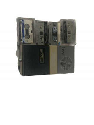 Vintage Norelco Pocket Memo Lfh 0085/54 Recorder Micro Cassette