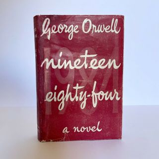Nineteen Eighty Four George Orwell 1st Edition Dustjacket 1949