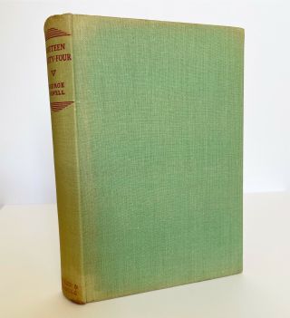 NINETEEN EIGHTY FOUR George Orwell 1st Edition Dustjacket 1949 4