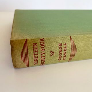 NINETEEN EIGHTY FOUR George Orwell 1st Edition Dustjacket 1949 6