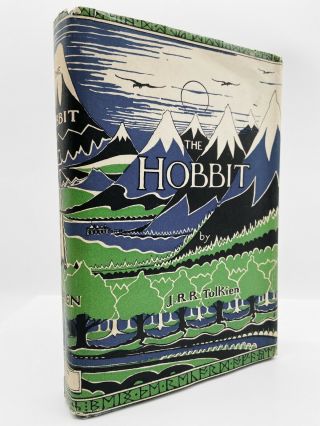 The Hobbit - Rare Blue Boards - 13th Impression (1961) - J.  R.  R.  Tolkien 1937