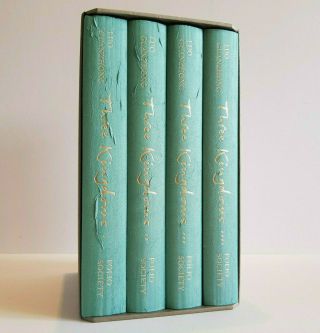 Folio Society Three Kingdoms By Luo Guanzhong (2013) 4 Volume Set Very Rare Oop