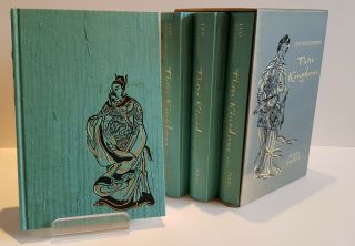 Folio Society Three Kingdoms by Luo Guanzhong (2013) 4 Volume Set VERY RARE OOP 2