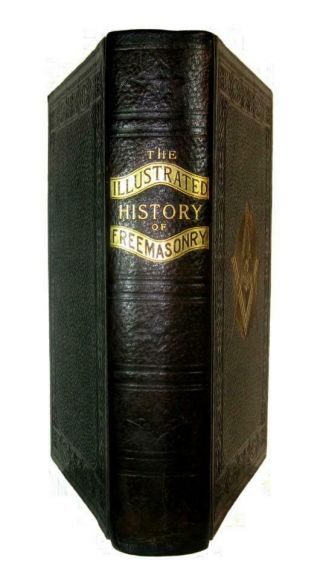 1908 FREEMASONRY HISTORY Antique MASONIC ILLUSTRATED KNIGHTS TEMPLAR OCCULT BOOK 2