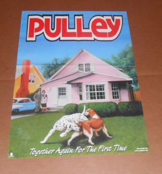 Pulley Together Again For The First Time Poster 2 - Sided Promo 13x18 Punk Rock Ra