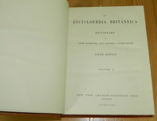 1878 - 1888 9th Edition Encyclopedia Britannica 24 Volume Set Full Leather Bound 6