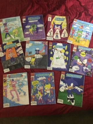 Sonichu 0 - 10 Full Comics In Color - 2005 - 2010 - Chris Chan Cwc -