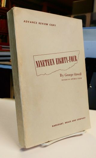 George Orwell / Nineteen Eighty - Four 1949 Literature
