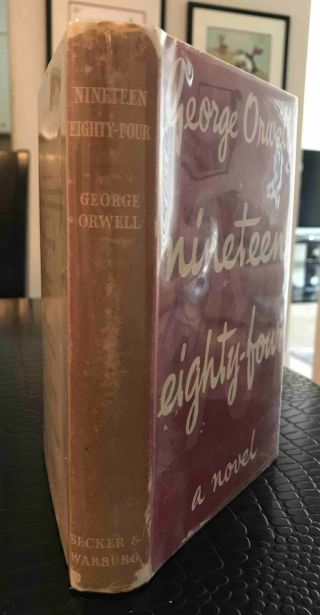 George Orwell - Nineteen Eighty - Four - First British Edition 1949 1st Printing 3
