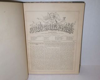 Our Daily Fare Printed 1864 US Sanitary Commission 12 Issues Civil War Rare 2
