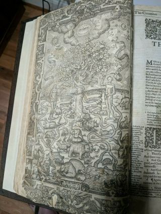 RARE 1612 Geneva Bible Imprinted in London by Robert Barker 5