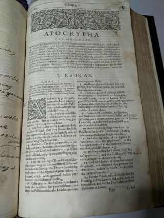 RARE 1612 Geneva Bible Imprinted in London by Robert Barker 6