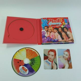 Red Velvet Mini Album The Red Summer Red Flavor Cd Booklet Joy Photocard 2p Set