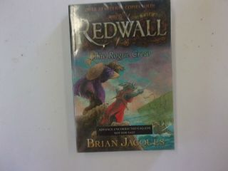 Brian Jacques The Rogue Crew Uncorrected Proof Arc Advance Ucp Redwall