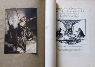 Siegfried & The Twilight of Gods 1911 ARTHUR RACKHAM SIGNED Limited 1st Edition 3