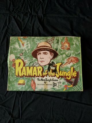 Ramar Of The Jungle - Vintage Board Game - Dexter Wayne