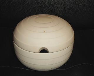 Vintage Hornsea Pottery Concept Pattern Lidded Sugar Bowl