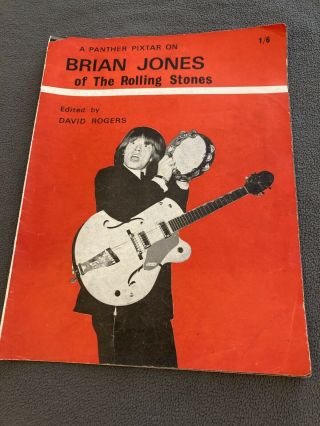 Brian Jones Of The Rolling Stones 1964 Panther Pixtar 16 Page Publication