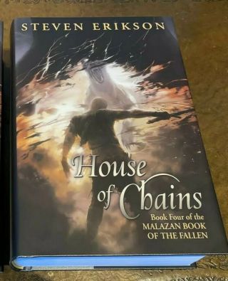 House Of Chains - Steven Erikson - Malazan 4 - Subterranean Press - Signed 