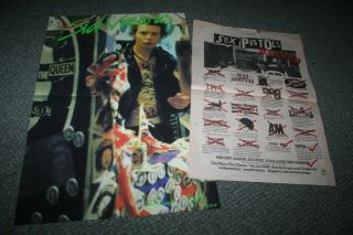 Sid Vicious Punk Rock Sex Pistols Posters