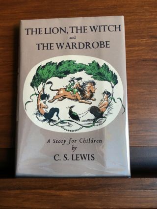 The Lion,  The Witch And The Wardrobe,  C.  S.  Lewis,  Geoffrey Bles,  1950,  1st / 1st