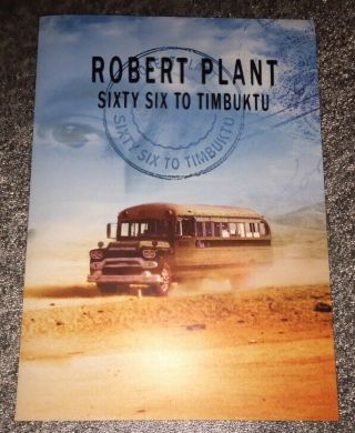 Robert Plant - Sixty Six To Timbuktu - Press Release Kit