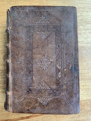 Book Of Common Prayer,  Leather,  Disk Bound.  1631