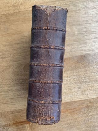 Book Of Common Prayer,  Leather,  Disk Bound.  1631 2