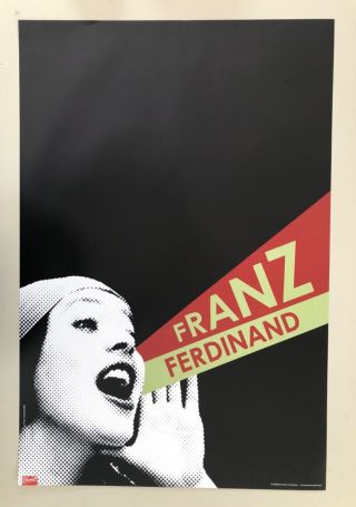 Franz Ferdinand,  Music Band,  Authentic Licensed 2005 Poster