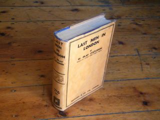 Last Men In London Stapledon First Edition First Dustwrapper Rare 1932 H753