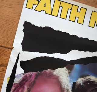 Faith No More - Introduce Yourself - ORIG 1987 PROMO POSTER 18 