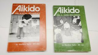 Rare 5 vol.  Traditional Aikido Books Morihiro Saito 8th Dan Japan 1980s Martial 2