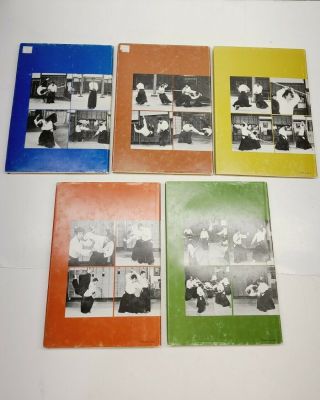 Rare 5 vol.  Traditional Aikido Books Morihiro Saito 8th Dan Japan 1980s Martial 4