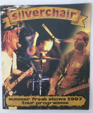 Silverchair Summer Freak Shows Tour Program Programme 1997 Rare Collectible Book