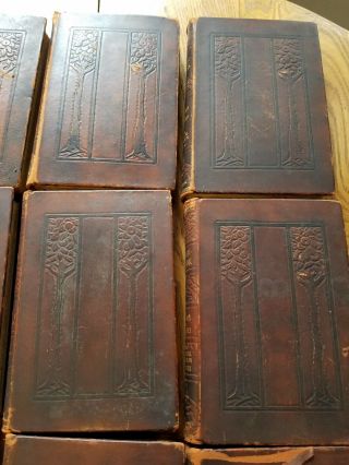 Luther Burbank Methods and Discoveries Leather Bound Signed First Edition 1 - 12 6