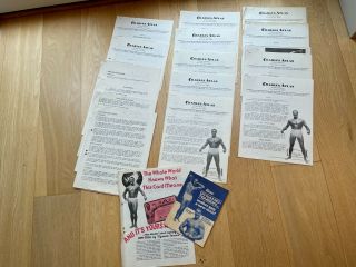 Charles Atlas Correspondence Course Complete Set,  Bonus Material Vintage