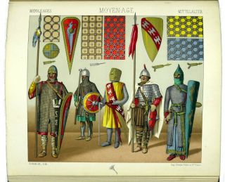 M A Racinet / Le Costume Historique Types Principaux du Vetement et de la Parure 3