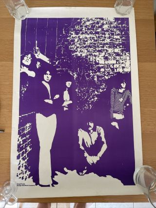 Deep Purple 51x76cm 1970s Hull Brick Company Promo Poster