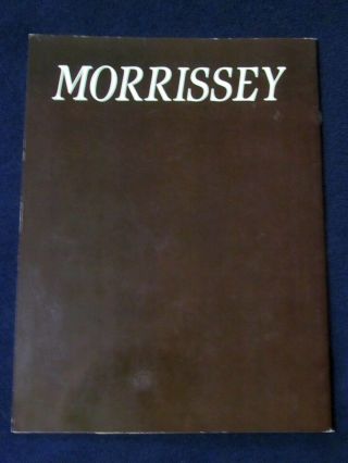 Morrissey Kill Uncle Tour Book program 1991 - The Smiths 2